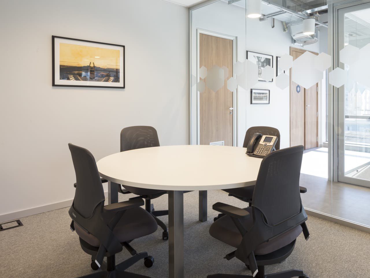 Sala para conversas e reuniões na Regus Domo Corporate ABC